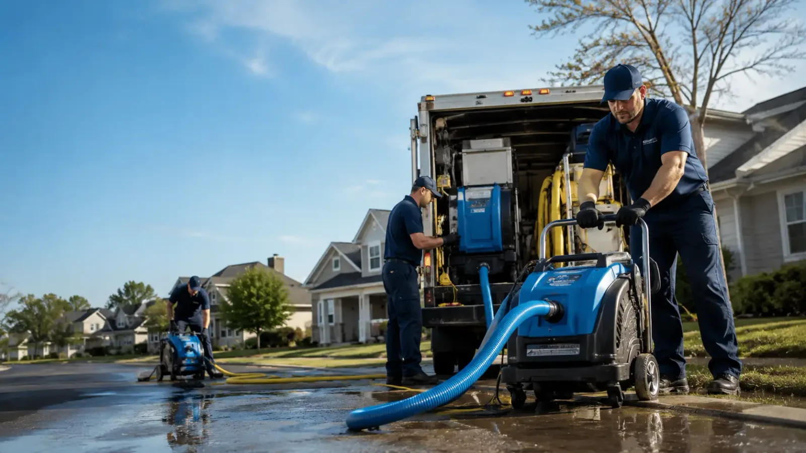 Flood Damage Cleanup in South Fork, PA